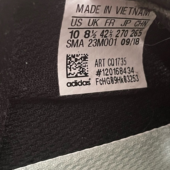 Adidas Womens Terrex 260 CQ1735 Black Trail Running Sneakers Size 10 Softball - Picture 6 of 6